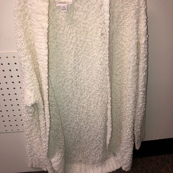 Cozy Long White Sweater - Picture 2 of 2